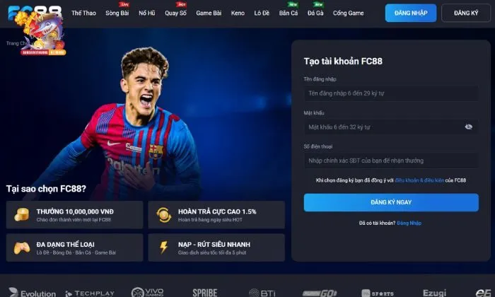 Bắn cá FCB8 Hướng dẫn chơi bắn cá FCB8