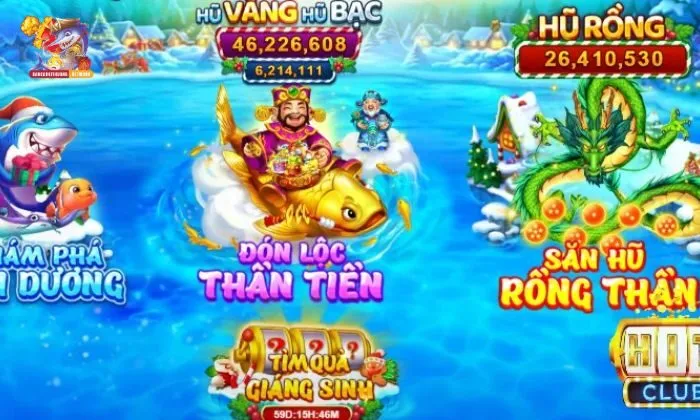 bắn cá Hitclub Nhiều vật phẩm đặc biệt