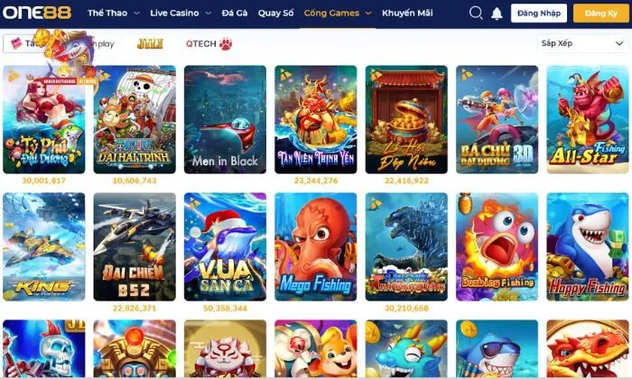 Bắn Cá ONE88 Đôi nét về sảnh game Bắn Cá ONE88