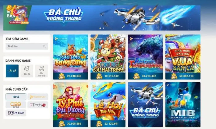 bắn cá SIN88 Mỗi tựa game lại được xây dựng với một chủ đề riêng