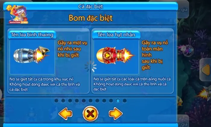 Đặc quyền dành riêng cho cần thủ tại Chúa Tể Đại Dương
