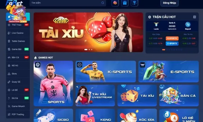 Fabet - Không gian cá cược hoàn toàn mới của năm