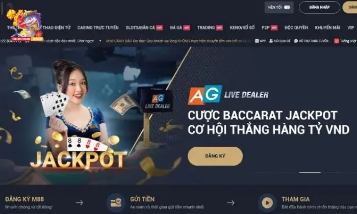 Xóc đĩa online Nhà cái M88